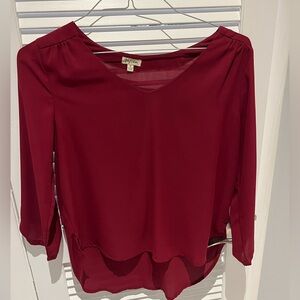 Ruby Red Women's Top by New York & Company